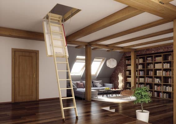 Fire-Rated Attic Ladder by FAKRO