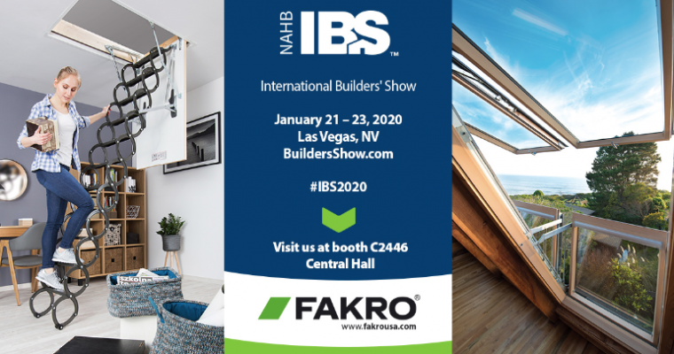 Visit FAKRO at IBS 2020 - Booth C2446