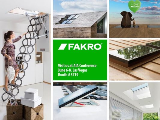 AIA Conference 2019: FAKRO Booth #5719